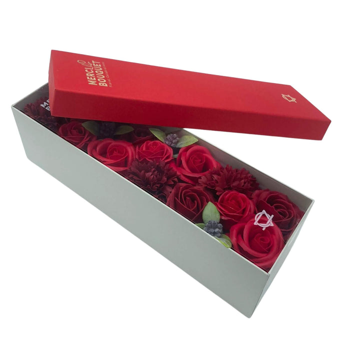 Classic Red Roses Long Box