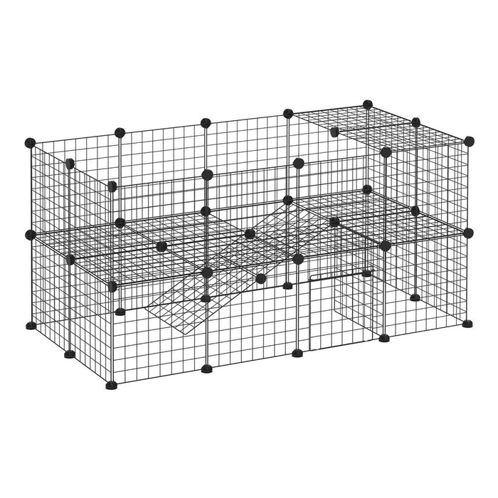 Small Animal Cage - 36 Panel Pet Playpen