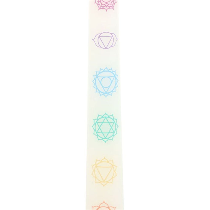 Set of 3 Chakra Balancing Taper Dinner Candles