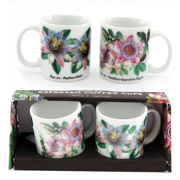 Botanical Espresso Cups - Set of 2