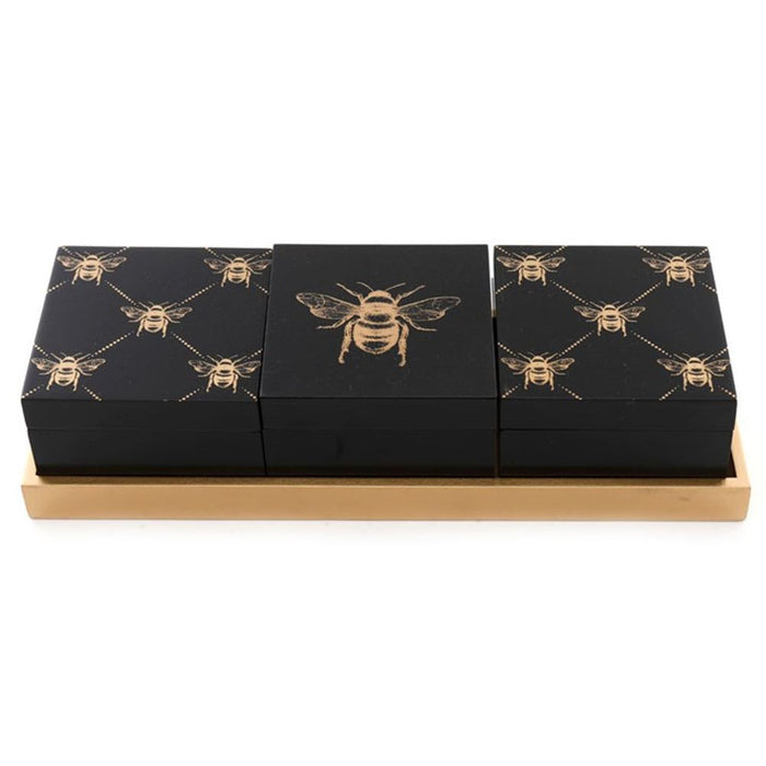 Bee Storage Boxes - Set of 3