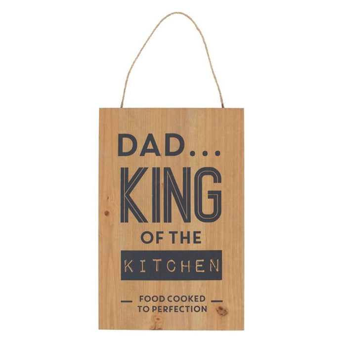 King of the Kitchen Hanging Sign