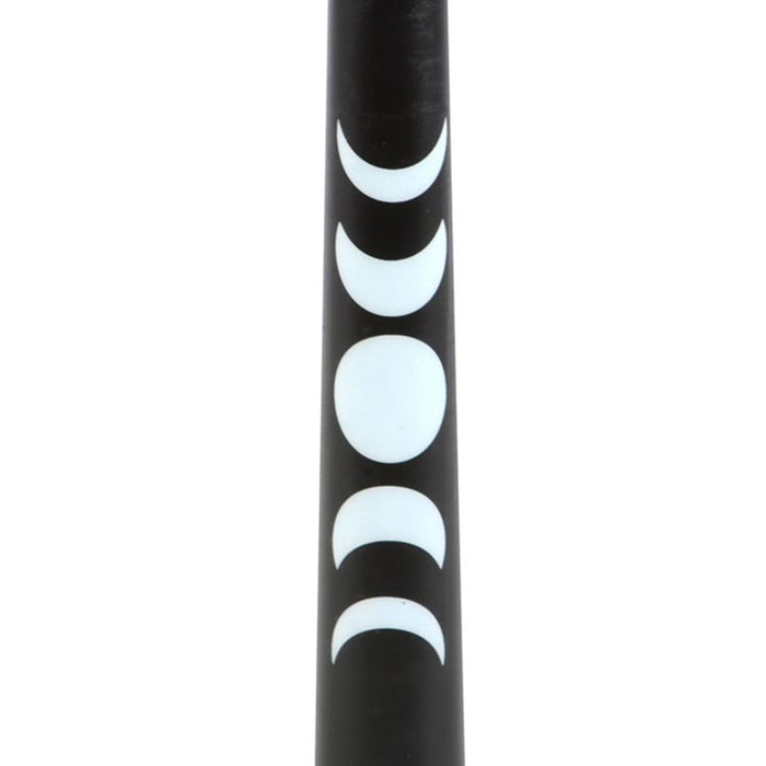 Set of 3 Black Magic Moon Phase Taper Candles