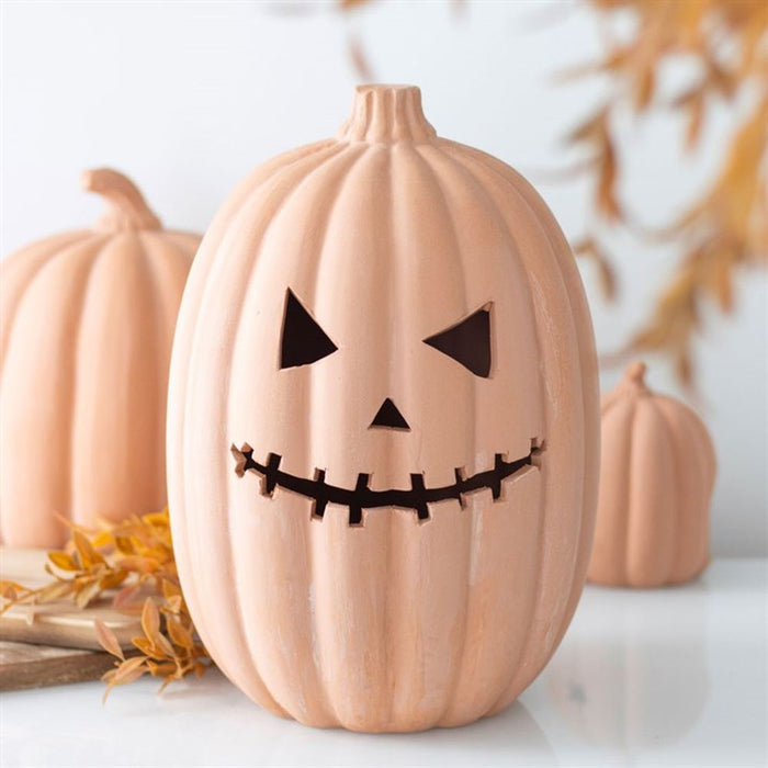 Terracotta Pumpkin Ornament