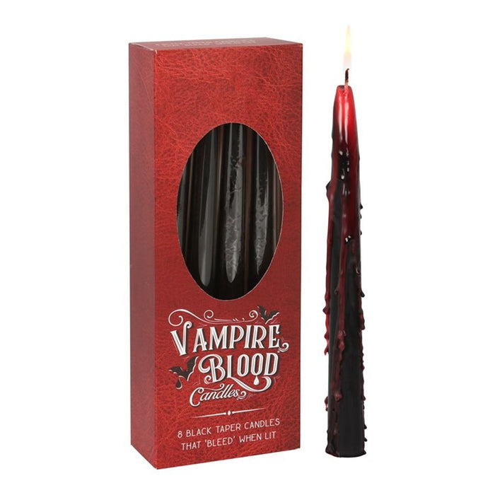 Vampire Blood Taper Candles - Pack of 8
