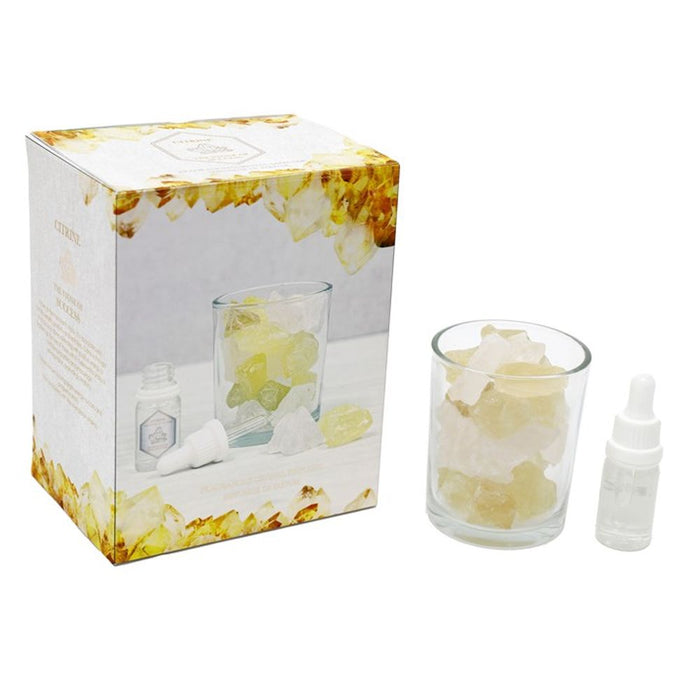 Yellow Citrine Crystal Oil Diffuser - 280g