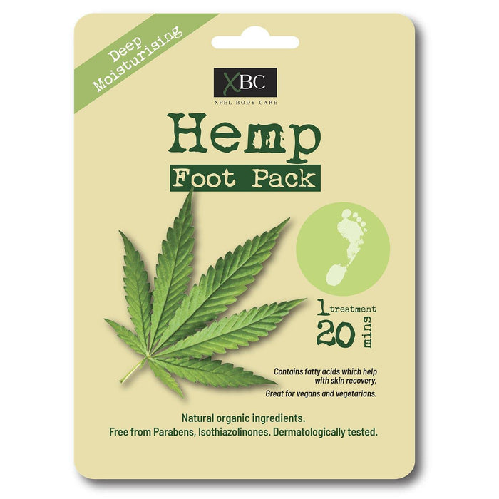 XBC Hemp Deep Moisturising Foot Pack - 1 Treatment - The Present Picker