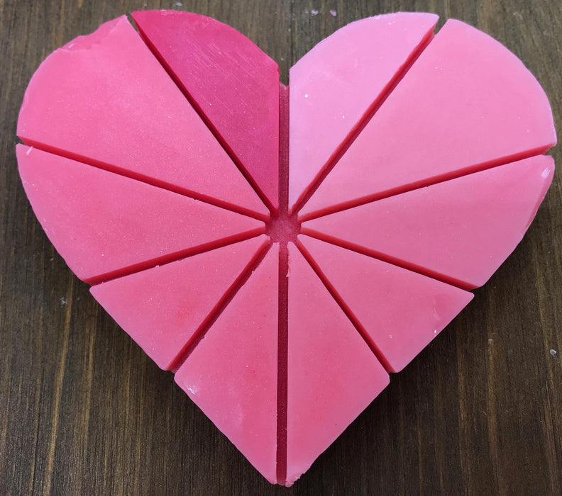 Large Heart Wax Melt - Cherry Bakewell - The Present Picker