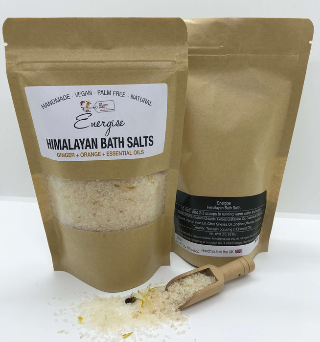 Himalayan Bath Salt Blend 250g - Energise - The Present Picker