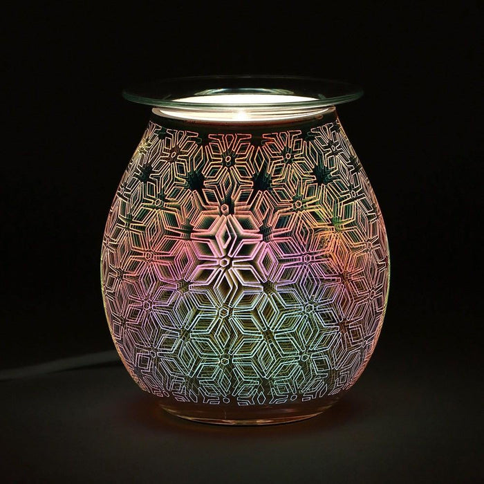 Aroma Lamp - Geometric Flower - The Present Picker