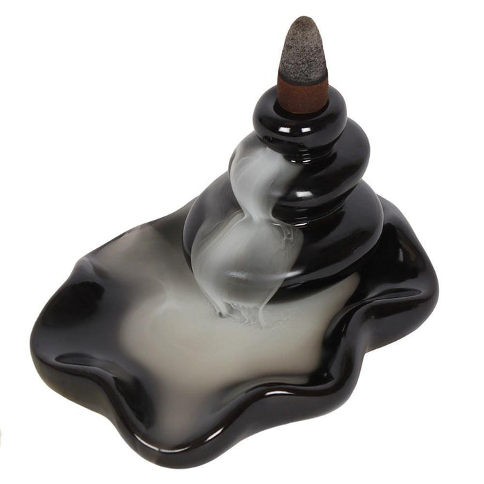 Large Pebbles Backflow Incense Burner - The Present Picker