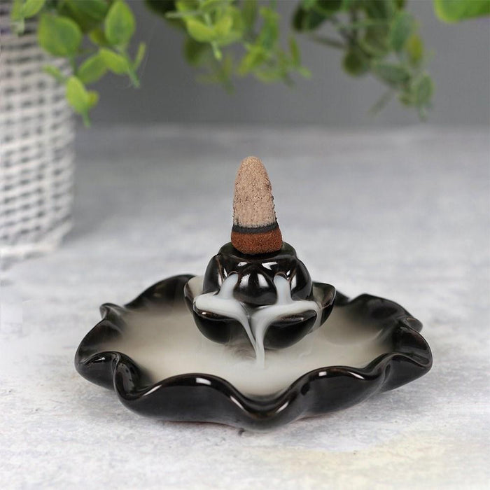 Lotus Pool Backflow Incense Burner - The Present Picker