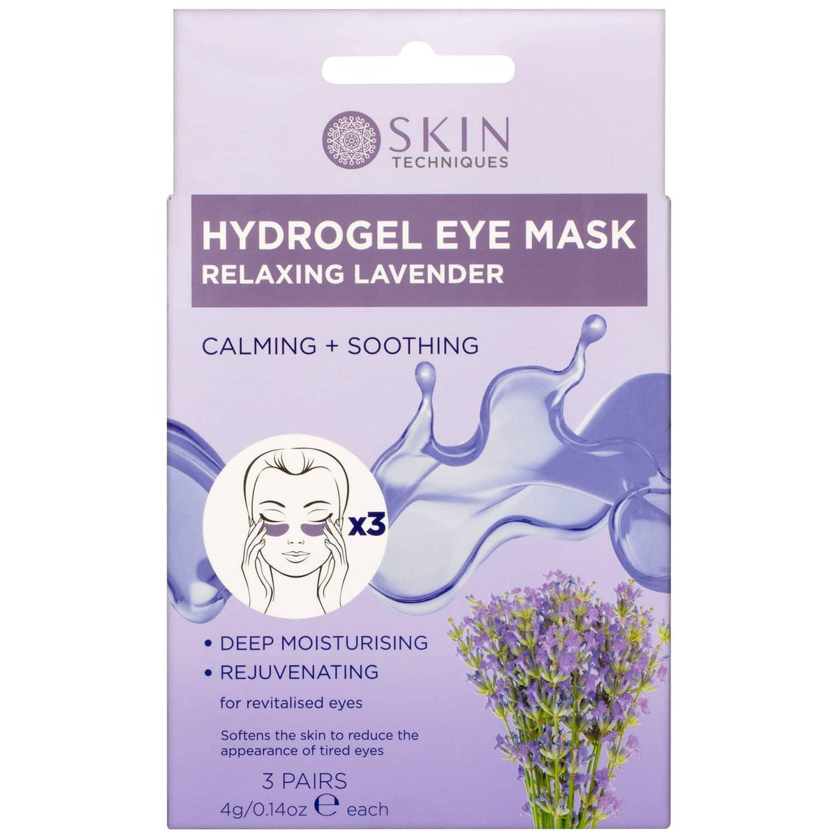 Lavender Eye Mask - Relaxing and Soothing - Lavender by the Bay