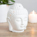 Small Buddha Oil Burner & White Musk Wax Melt Bundle - The Present Picker