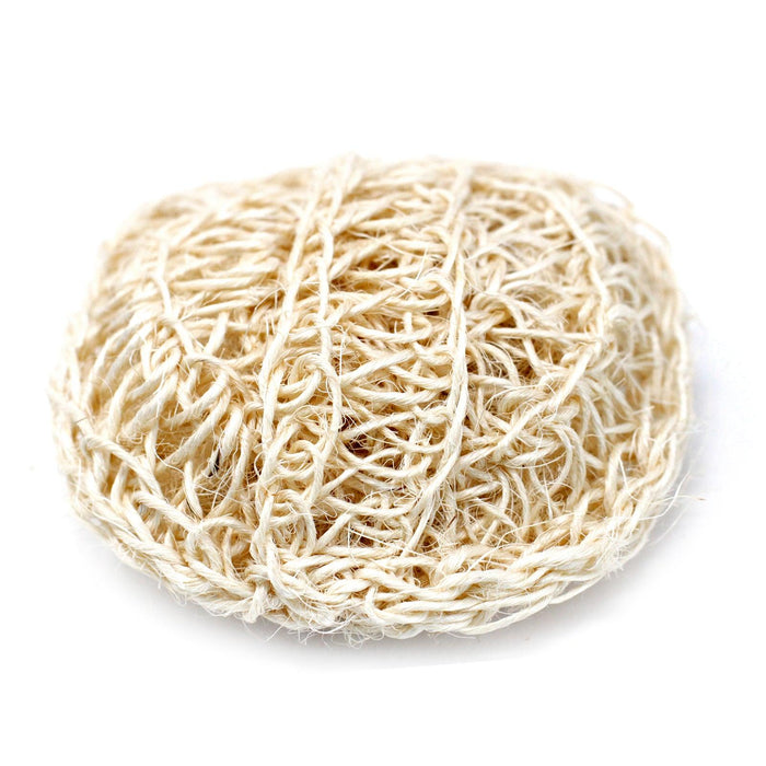 Soft Round Exfoliating Sisal Cushion - The Present Picker