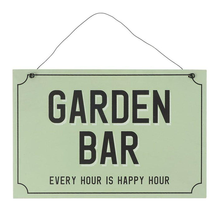 Garden Bar Hanging Sign - The Present Picker