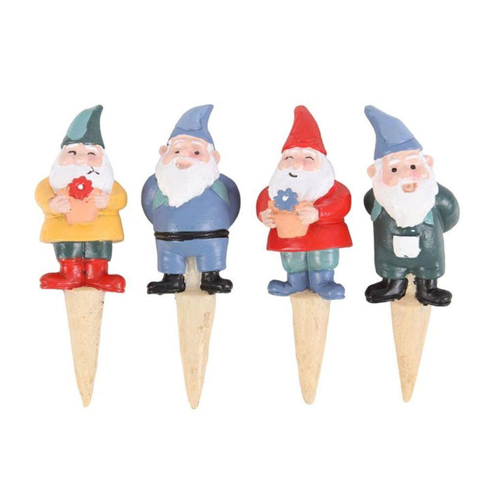 Set of 4 Mini Gnome Plant Pot Pals - The Present Picker