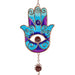 Blue Hand of Hamsa Windchime - The Present Picker