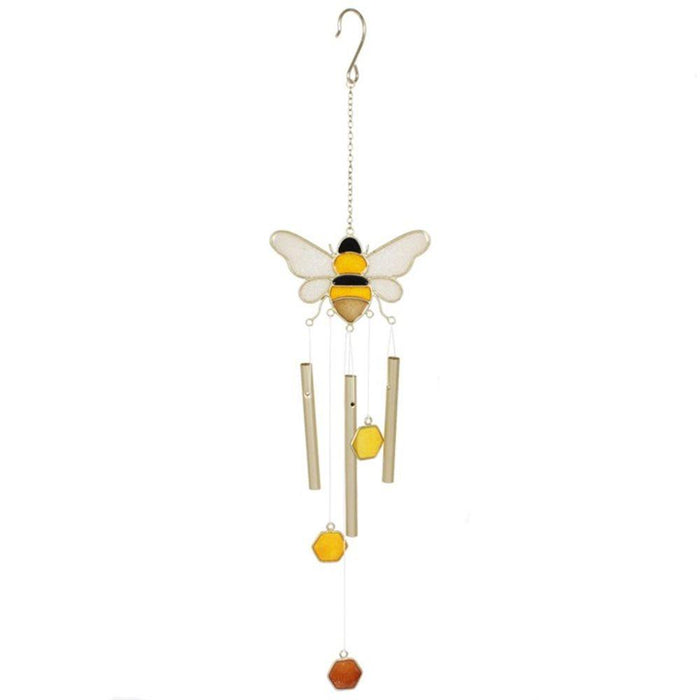 Bee and Honeycomb Windchime - The Present Picker