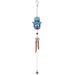 Blue Hand of Hamsa Windchime - The Present Picker