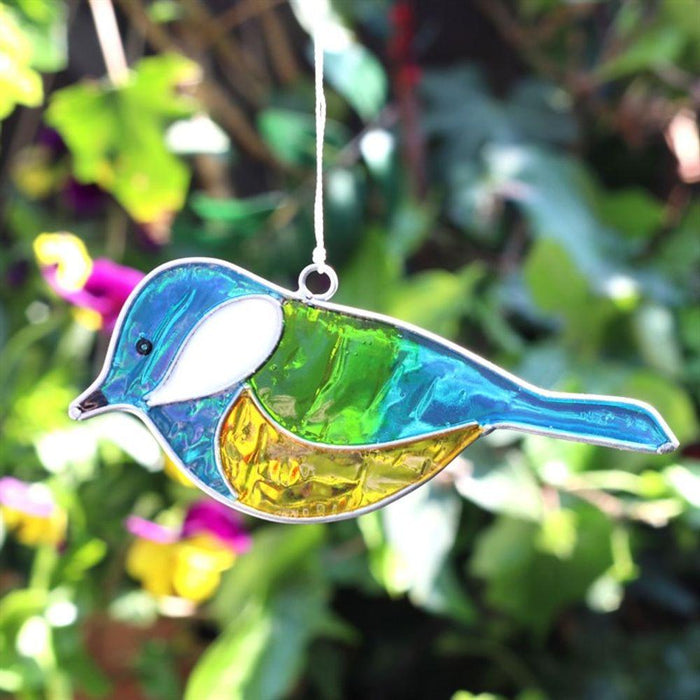 Blue Tit Bird Suncatcher - The Present Picker